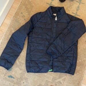 Lk new Crewcuts Lightweight Navy Blue Boys Down Jacket